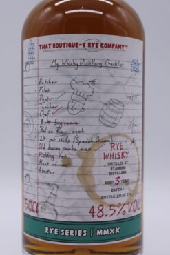 Stauning Rye 3 Jahre That Boutique-y Rye Whisky Company - 48,5% – Bild 2