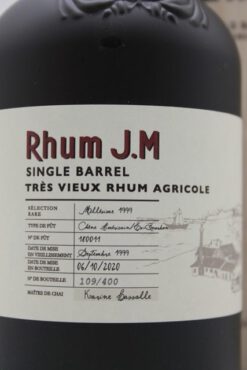 Rhum J.M 1999 Millésime - 43,15% – Bild 2