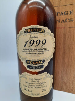 Cognac Prunier 1999 Grande Champagne - 59,2% – Bild 2