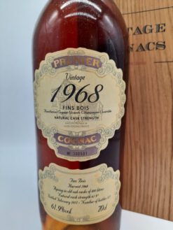 Cognac Prunier 1968 Fins Bois - 61,9% – Bild 2