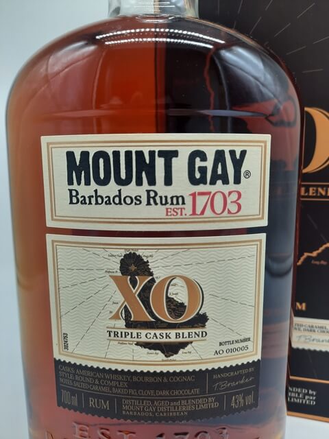 Mount Gay XO Triple Cask Blend Rum - 43% – Bild 2