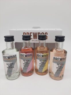 BrewDog Seven Day Vodka Miniset 4 x 5cl