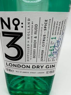 No. 3 London Dry Gin - 46% – Bild 2