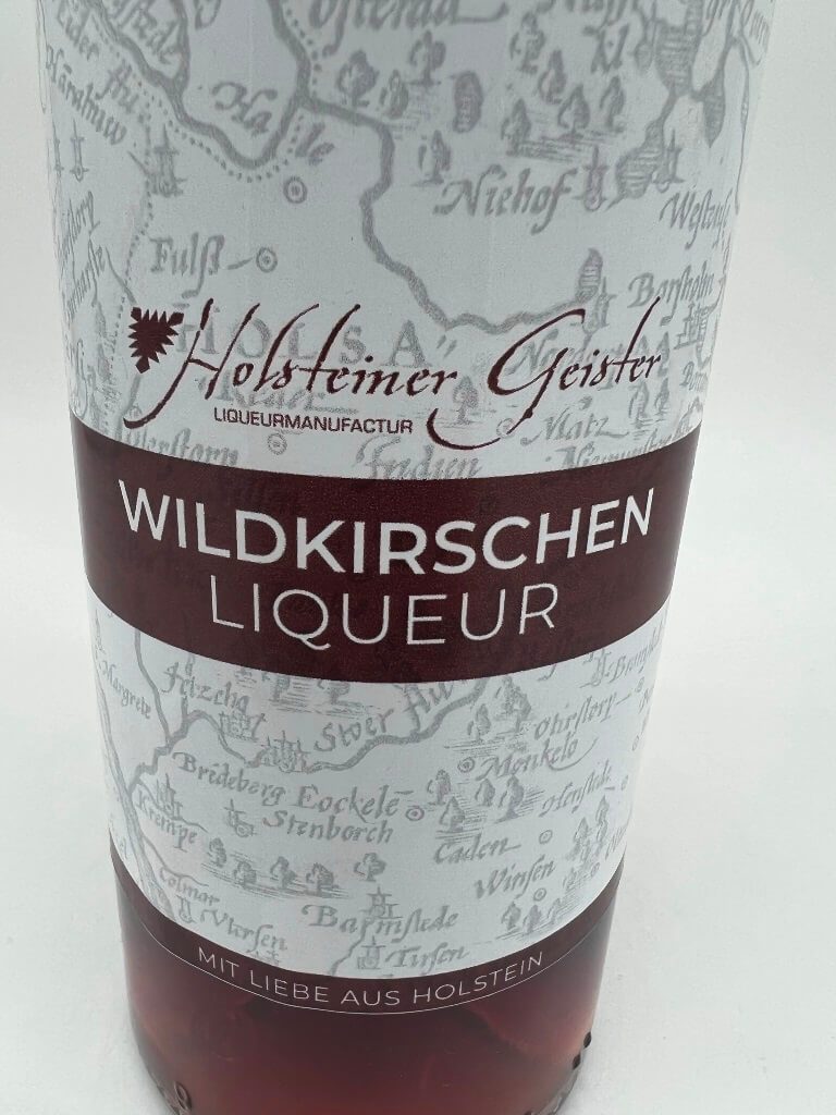 Holsteiner Geister - Wildkirschen Liqueur - 22% – Bild 2