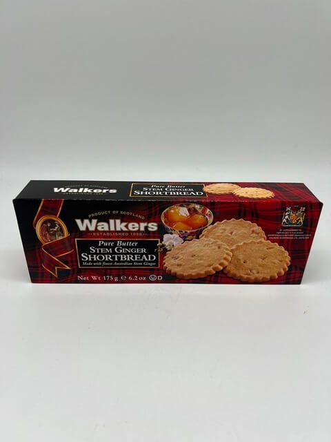Walkers Pure Butter Stem Ginger Shortbread - 175g – Bild 2