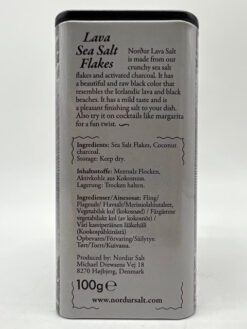 Nordur Lava Meersalzflocken Dose - 100g – Bild 3