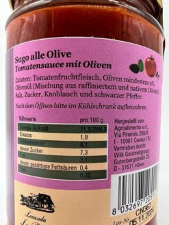 Sugo alle Olive Wilk - 300g – Bild 2