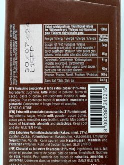 Vollmilchschokolade 31% Kakao Majani - 100g – Bild 3
