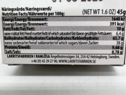 Lakritsfabriken Ramlösa mit Schokoladenüberzug und Lakritzgranulat - 45g – Bild 3