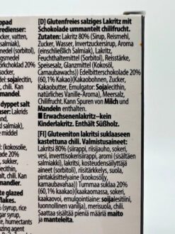 Lakritsfabriken Ramlösa mit Schokoladenüberzug und Chili Flocken - 45g – Bild 2