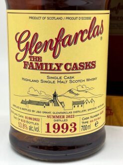 Glenfarclas 1993 Family Cask Summer 2022 - 53,8% – Bild 2