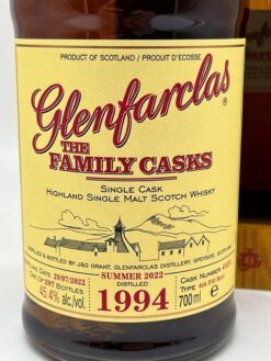 Glenfarclas 1994 Family Cask Summer 2022 - 45,4% – Bild 2