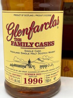 Glenfarclas 1996 Family Cask Summer 2022 - 55,4% – Bild 2