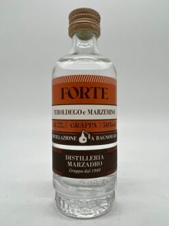 Grappa Marzadro Forte Miniatur - 50%