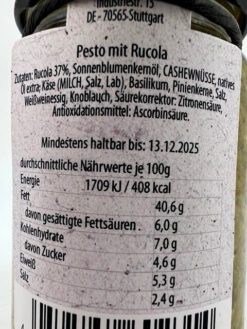 Pesto Rucola DeWi - 135g - Image 2