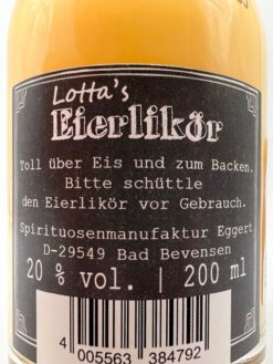Lotta's Egg Liqueur 20 cl - 20% - Image 2