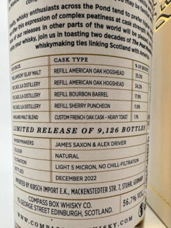Compass Box The Peat Monster Cask Strength - 56,7% – Bild 4