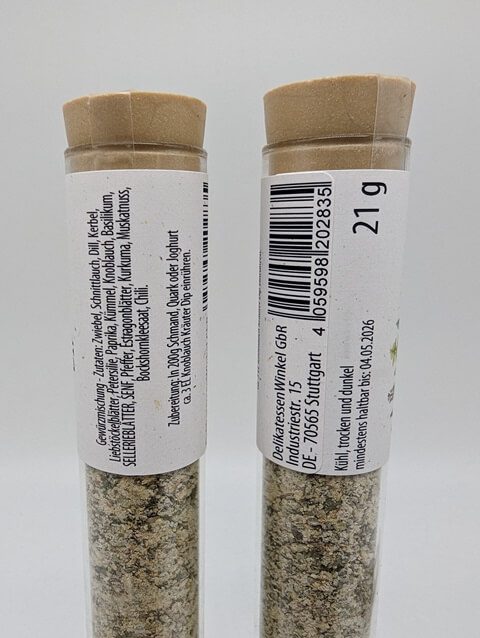 Knoblauch Kräuter Dip DeWi - 21g – Bild 3