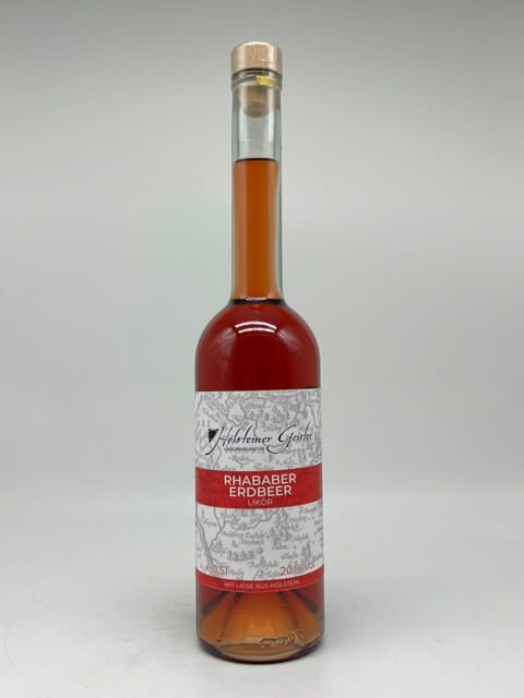 Holsteiner Geister - Erdbeer-Rhabarber Liqueur - 20%