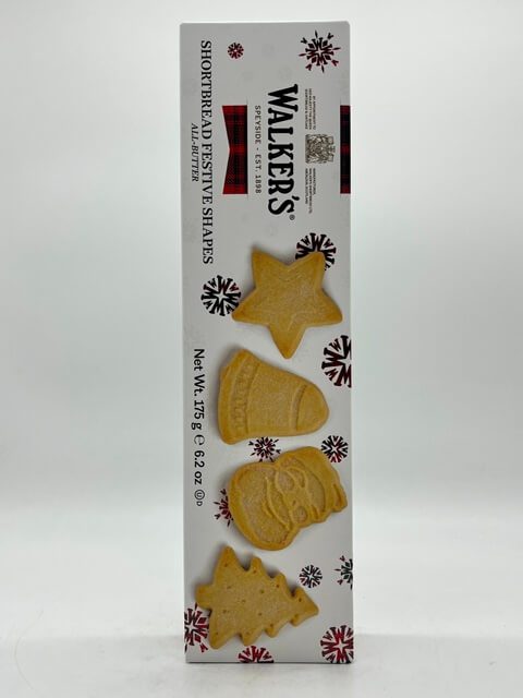Walkers Shortbread Festive Shapes - 175g