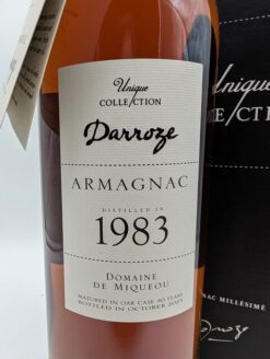 Armagnac 1983 Domaine De Miqueou - 47% – Bild 2