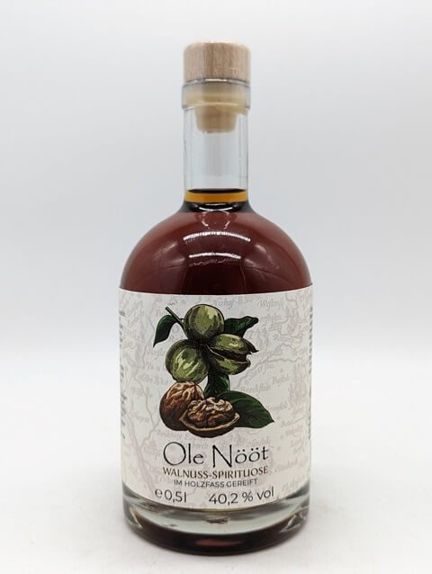 Holsteiner Geister - "Ole Nööt" Walnussspirituose - 40,2%