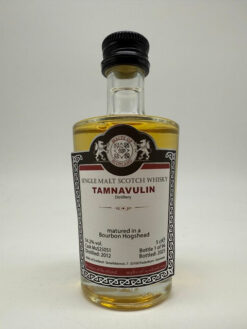 Tamnavulin 2012 MoS25051 Bourbon 5cl Mini - 54,2%