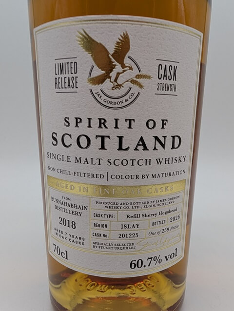 Bunnahabhain 2018 Gordon & MacPhail - 60,7% – Bild 2