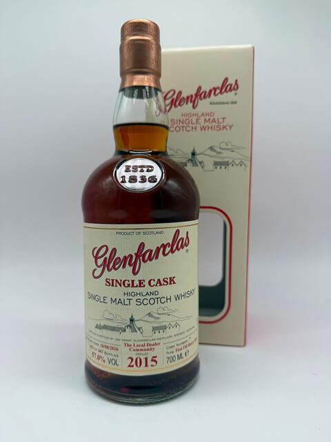 Glenfarclas 2015 Cask #7 Local Dealer - 57,0%