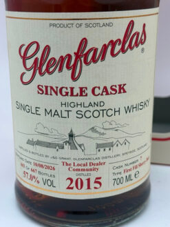 Glenfarclas 2015 Cask #7 Local Dealer - 57,0% – Bild 2