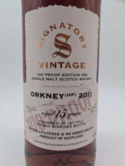 Orkney (HP) 2011 Signatory 100 Proof #83 - 57,1% – Bild 2