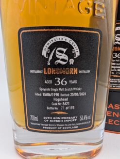 Longmorn 1990 Signatory #8621 - 51,4% – Bild 2