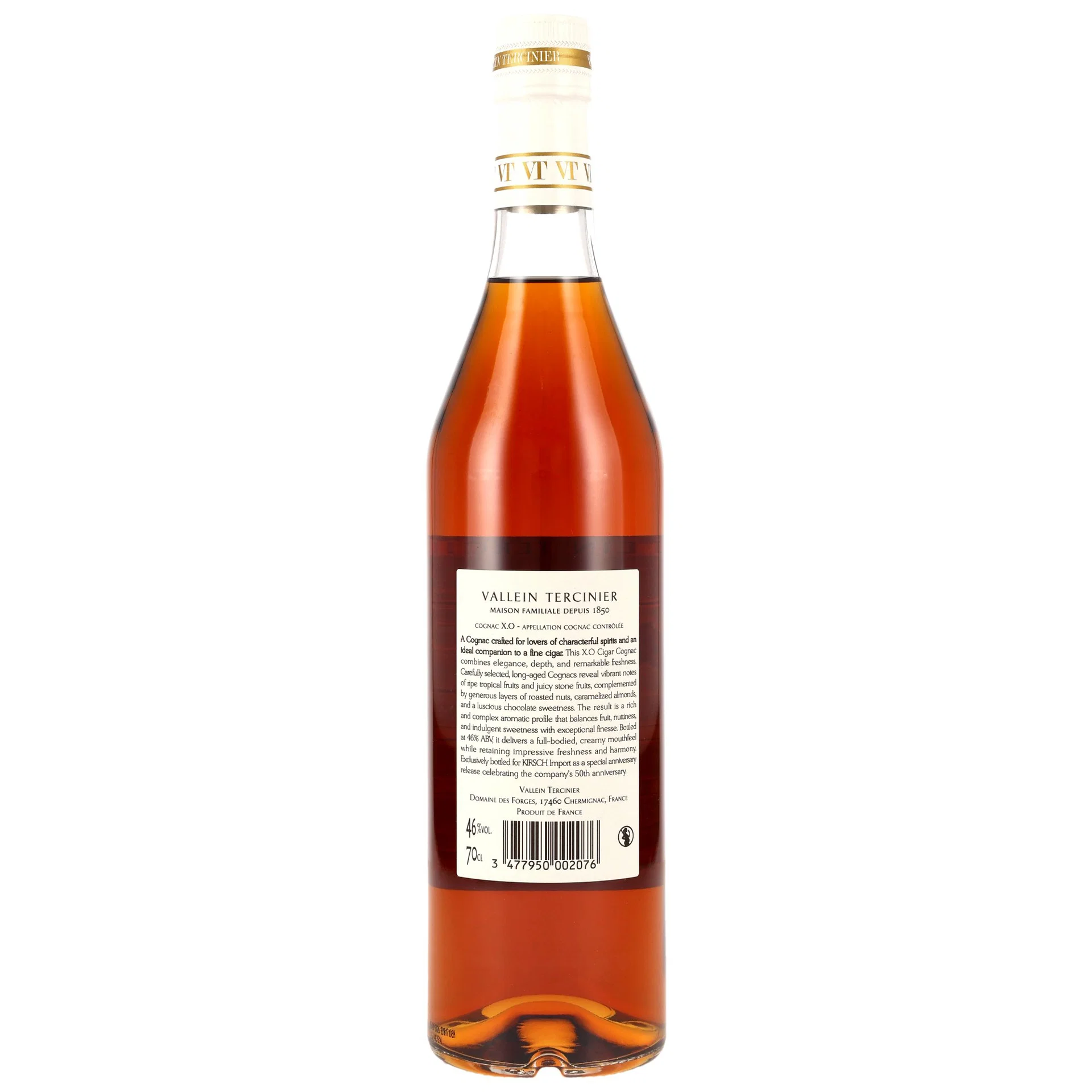 Vallein Tercinier XO Cigar Blend - 46% – Bild 2