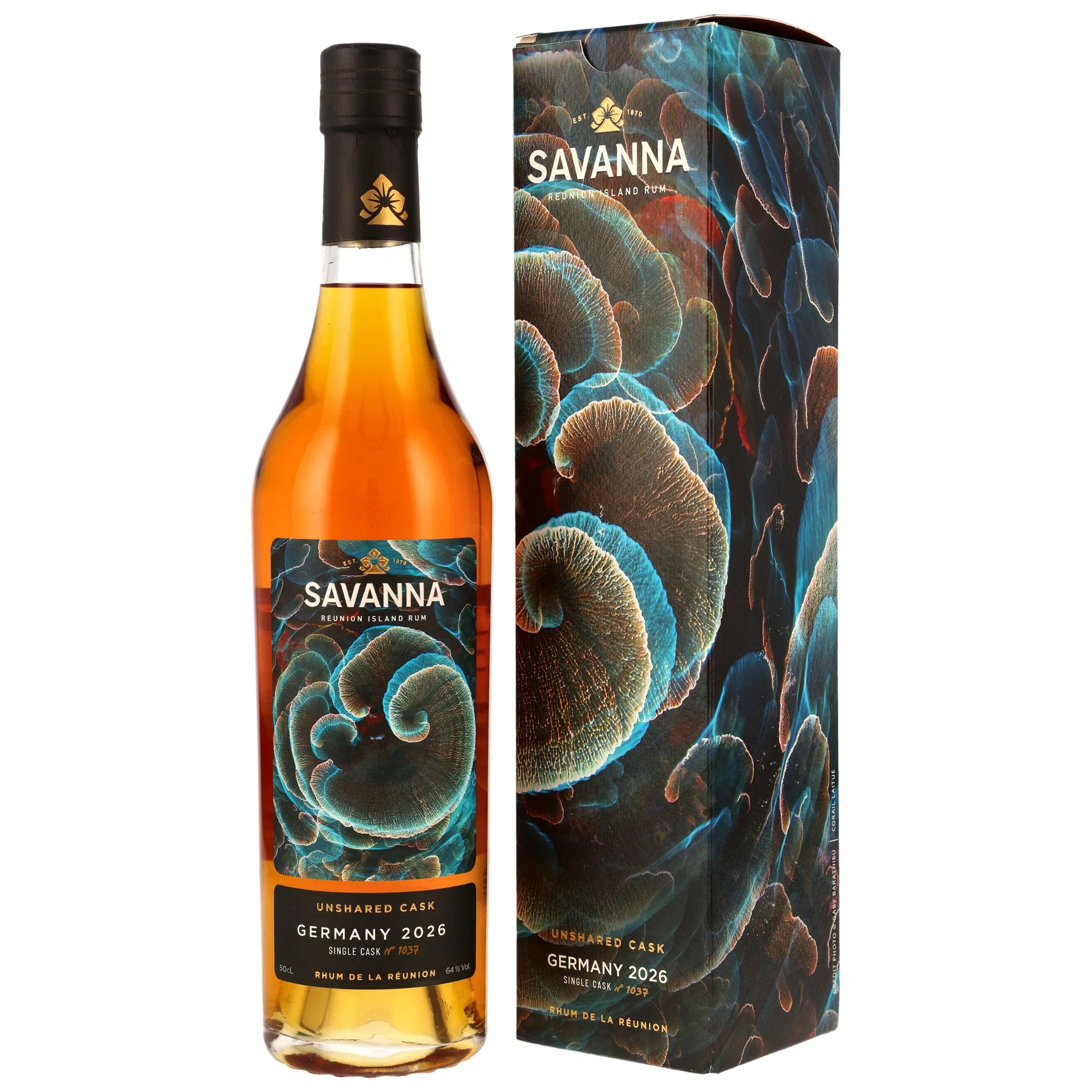 Savanna 6 Jahre Cognac Cask #1037 - 64%