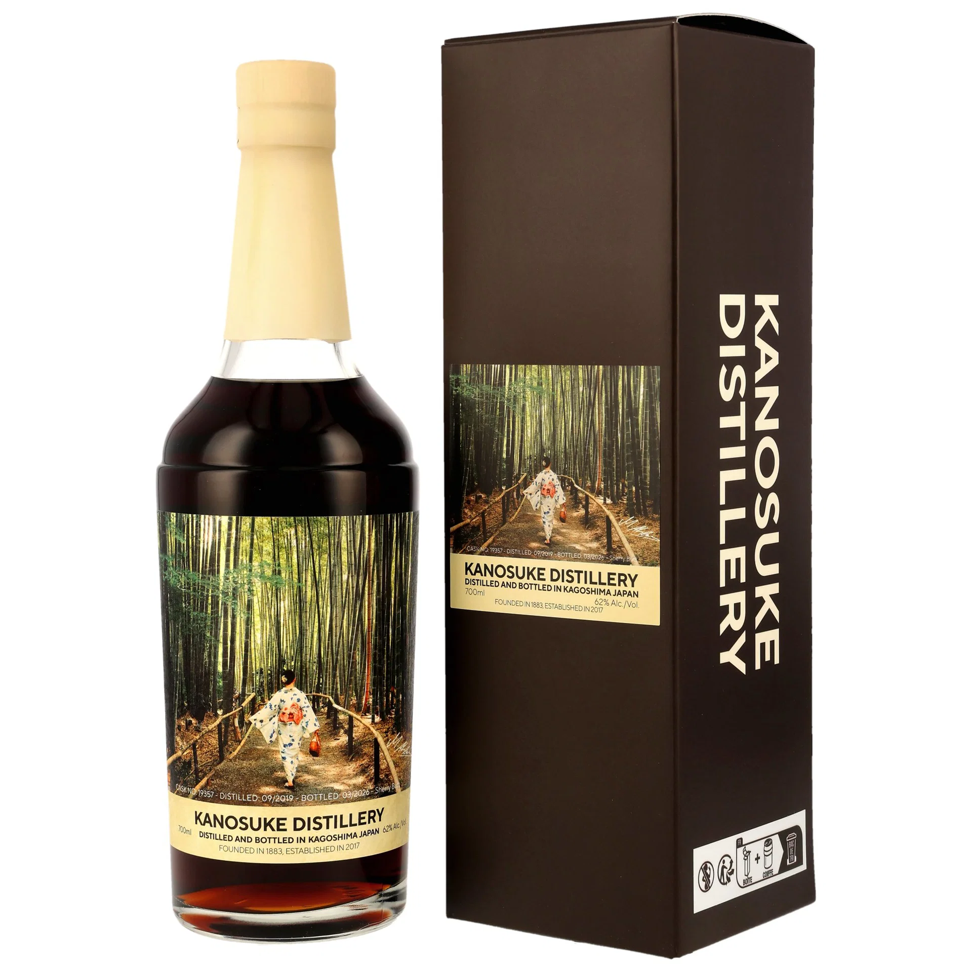 Kanosuke 2019 Sherry Butt #19357 - 62%