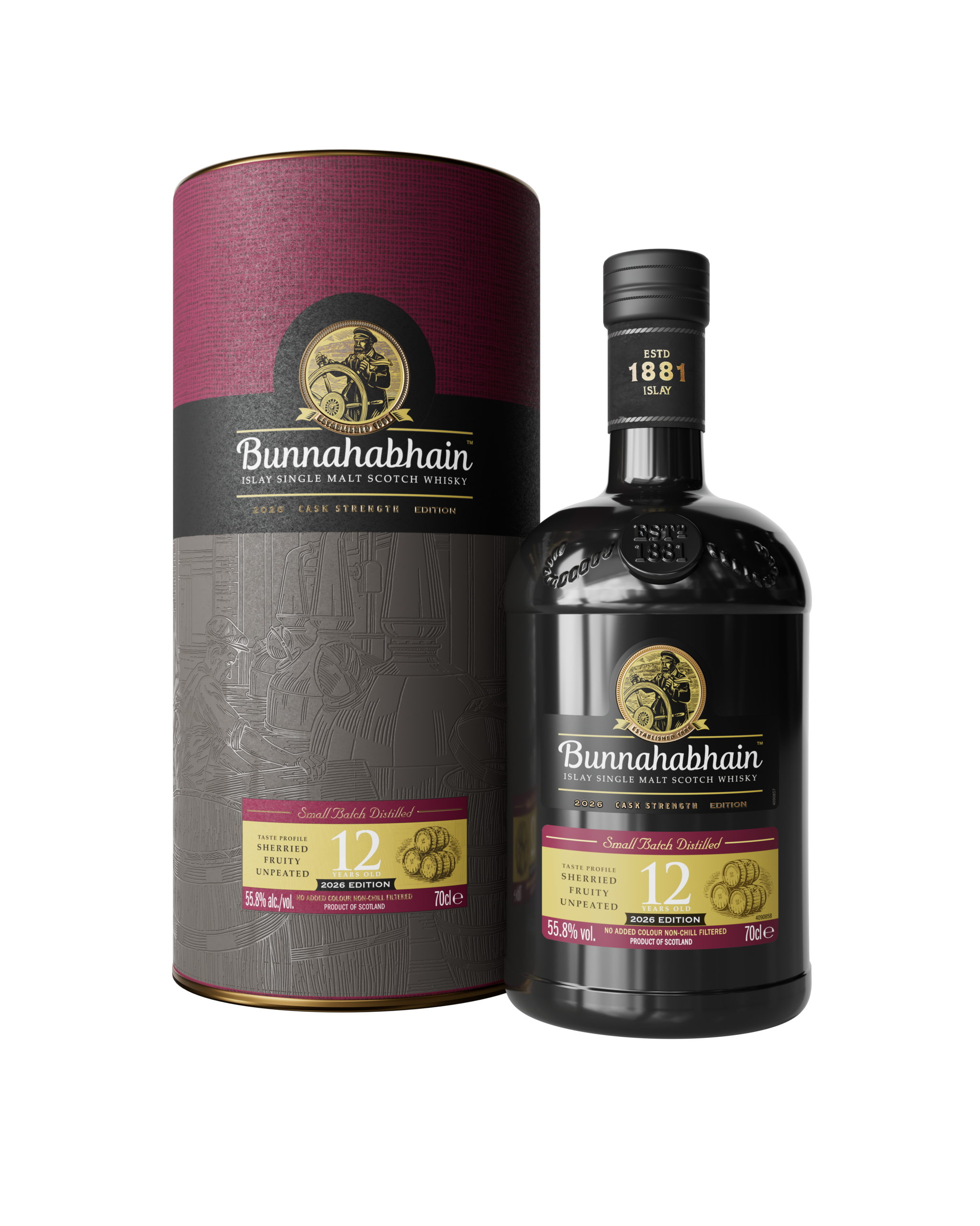 Bunnahabhain 12 Jahre CS 2026 - 55,8%