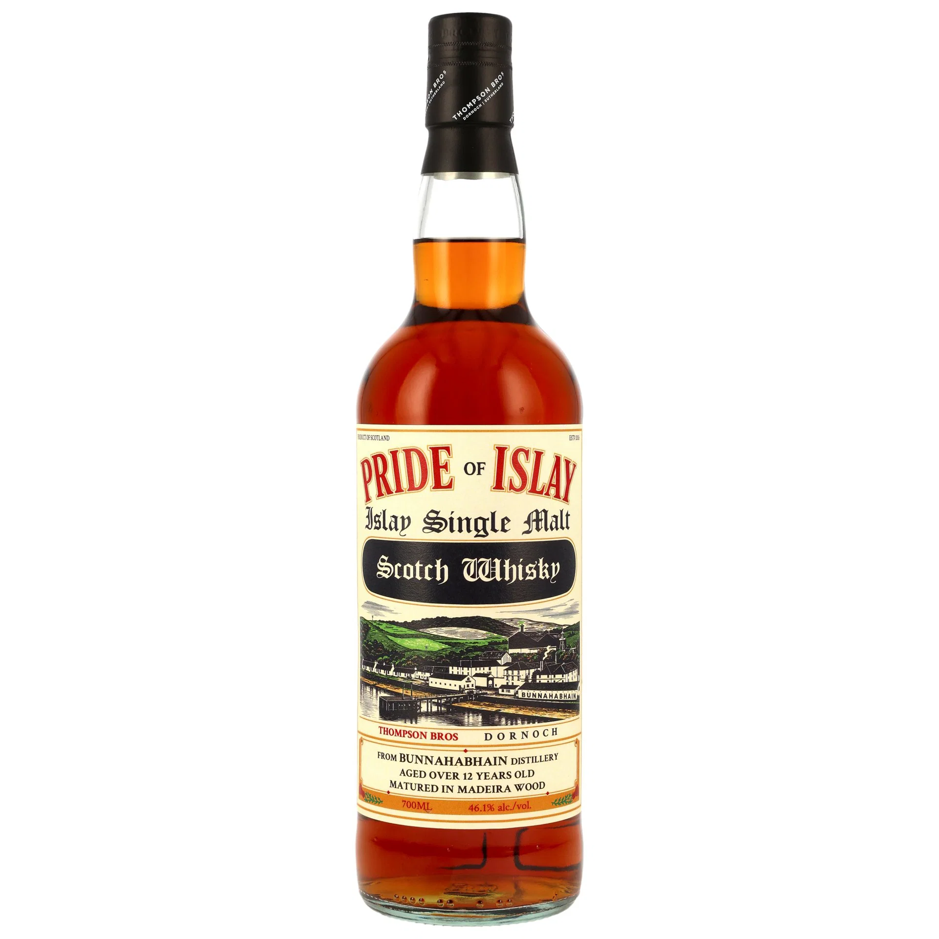 Bunnahabhain 12 Jahre Thompson Bros Madeira - 46,1%