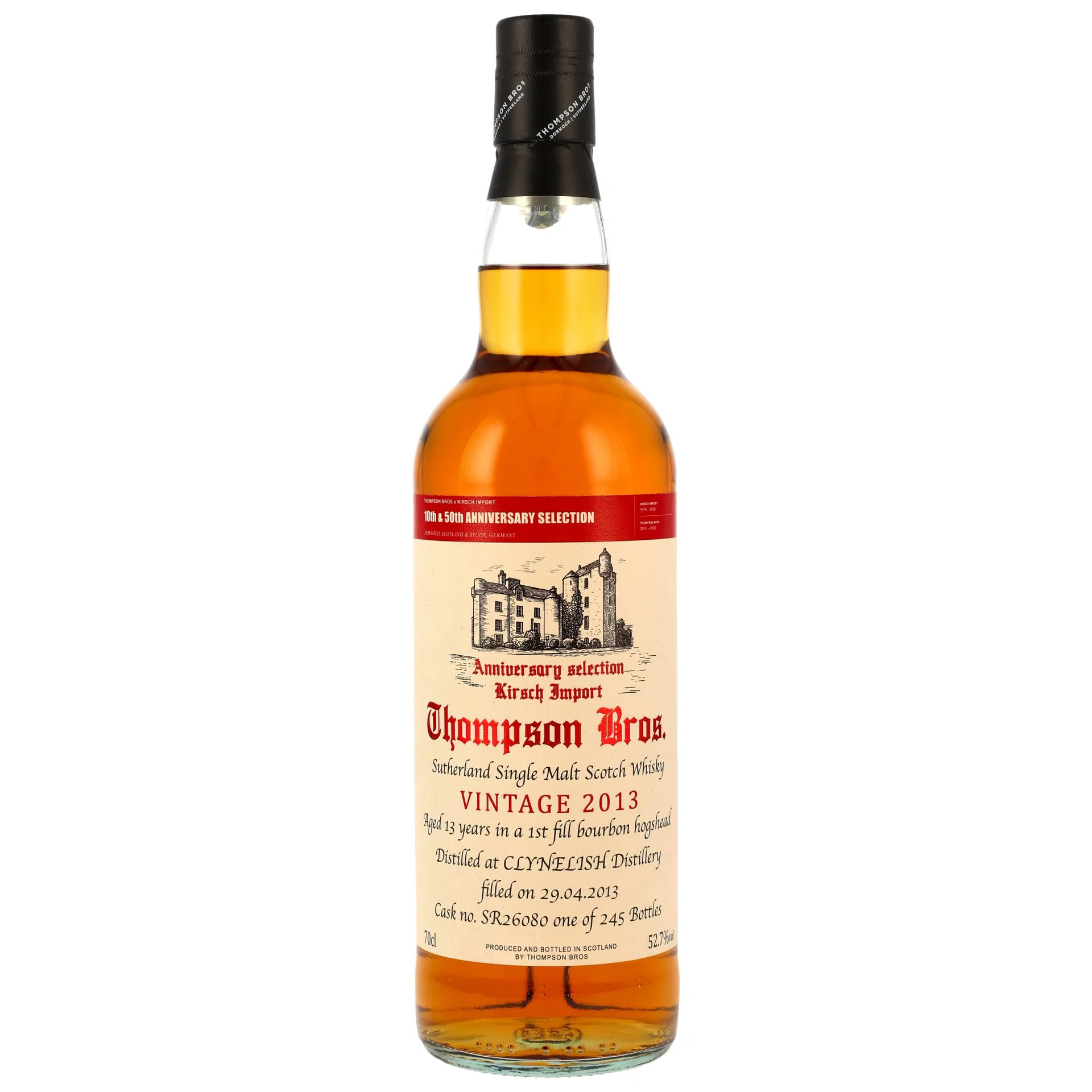 Clynelish 2013 Thompson Bros #SR26080 - 52,7%