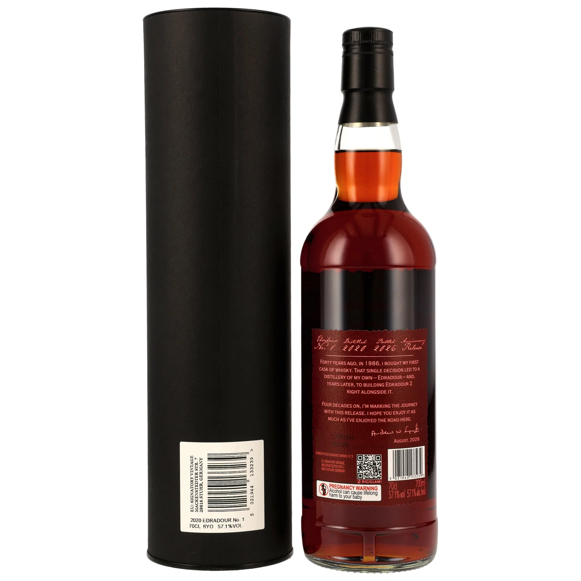 Edradour 2020 Signatory PX Sherry - 57,1% – Bild 2