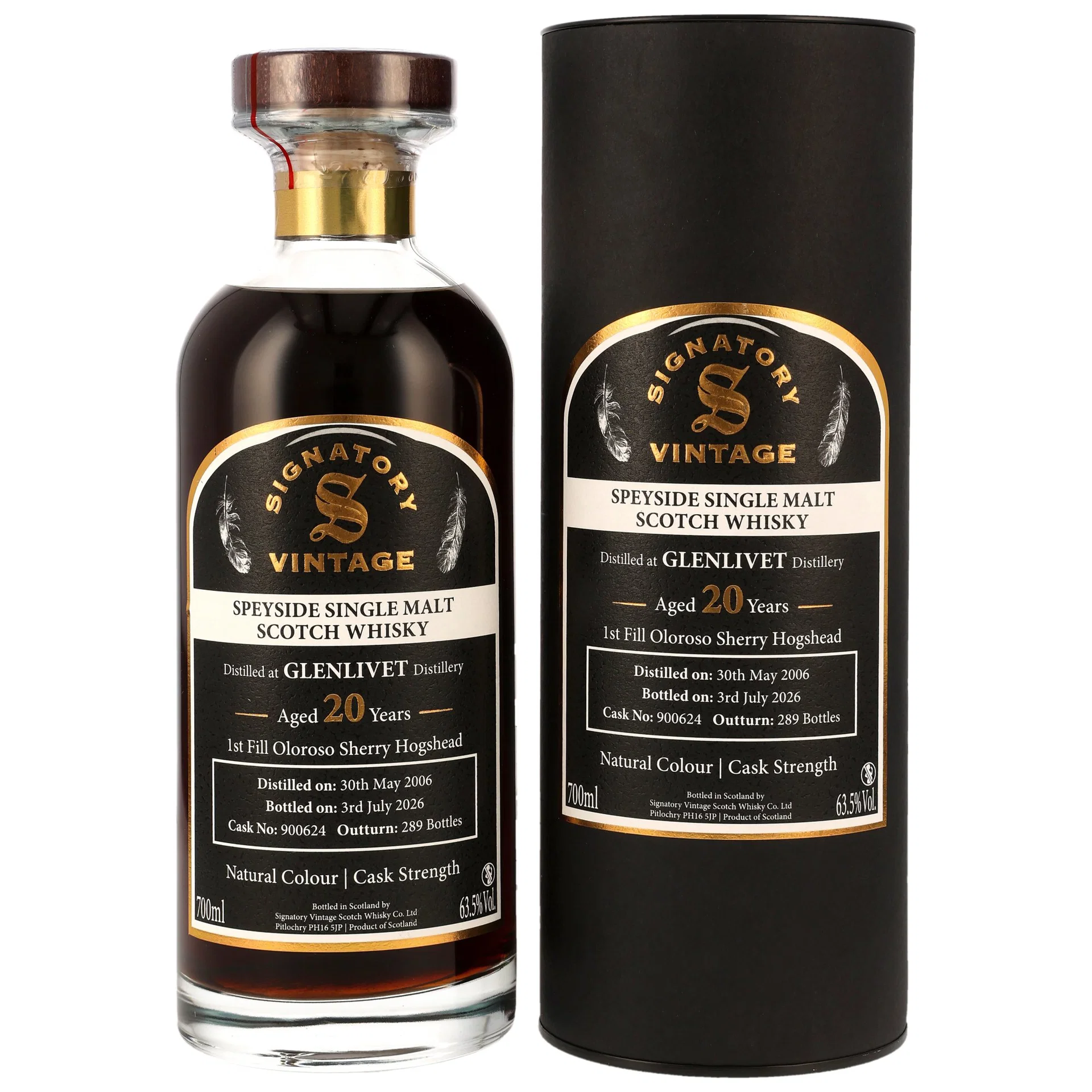 Glenlivet 2006 Signatory #900624 - 63,5%
