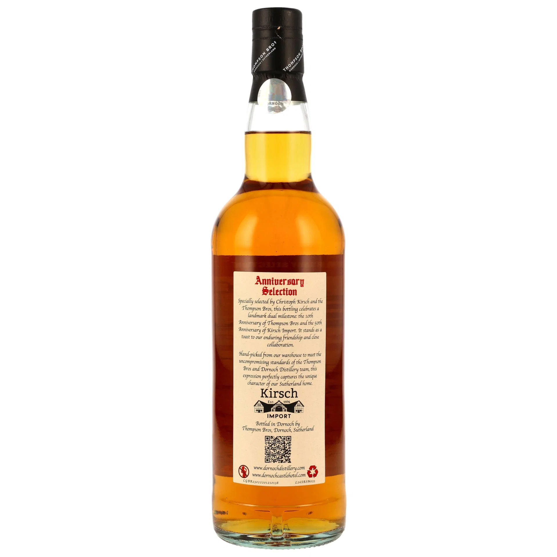 Longmorn 1985 Thompson Bros #6418 - 41,2% – Bild 2
