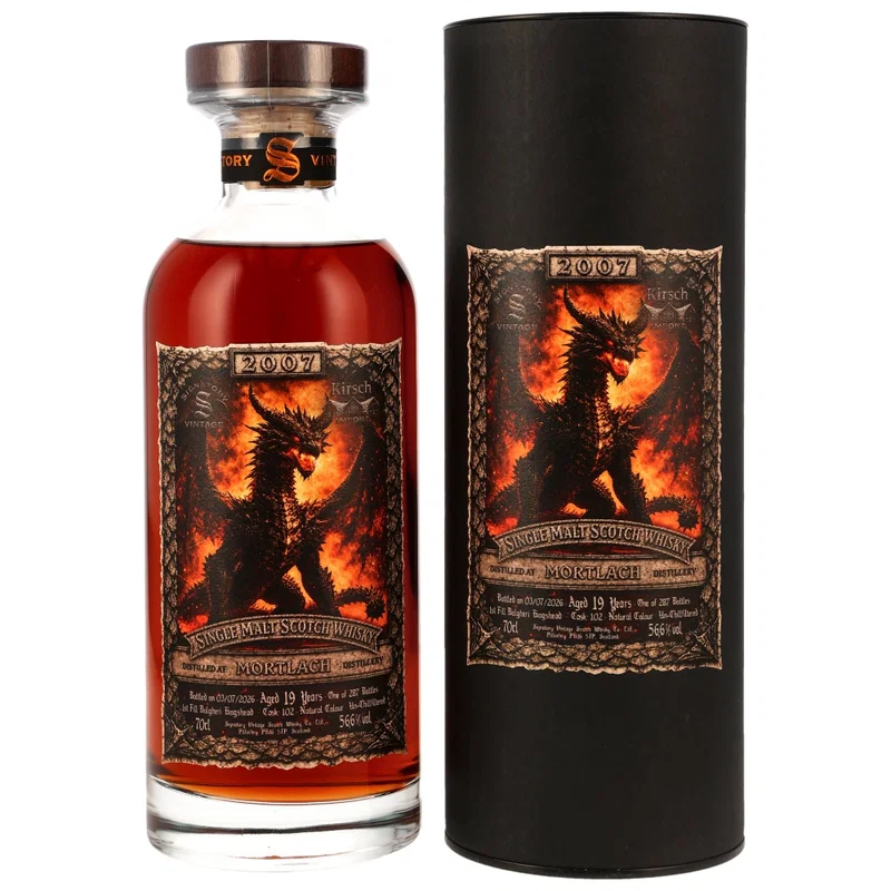 Mortlach 2007 "Dragon" Bolgheri Cask #102 - 56,6%