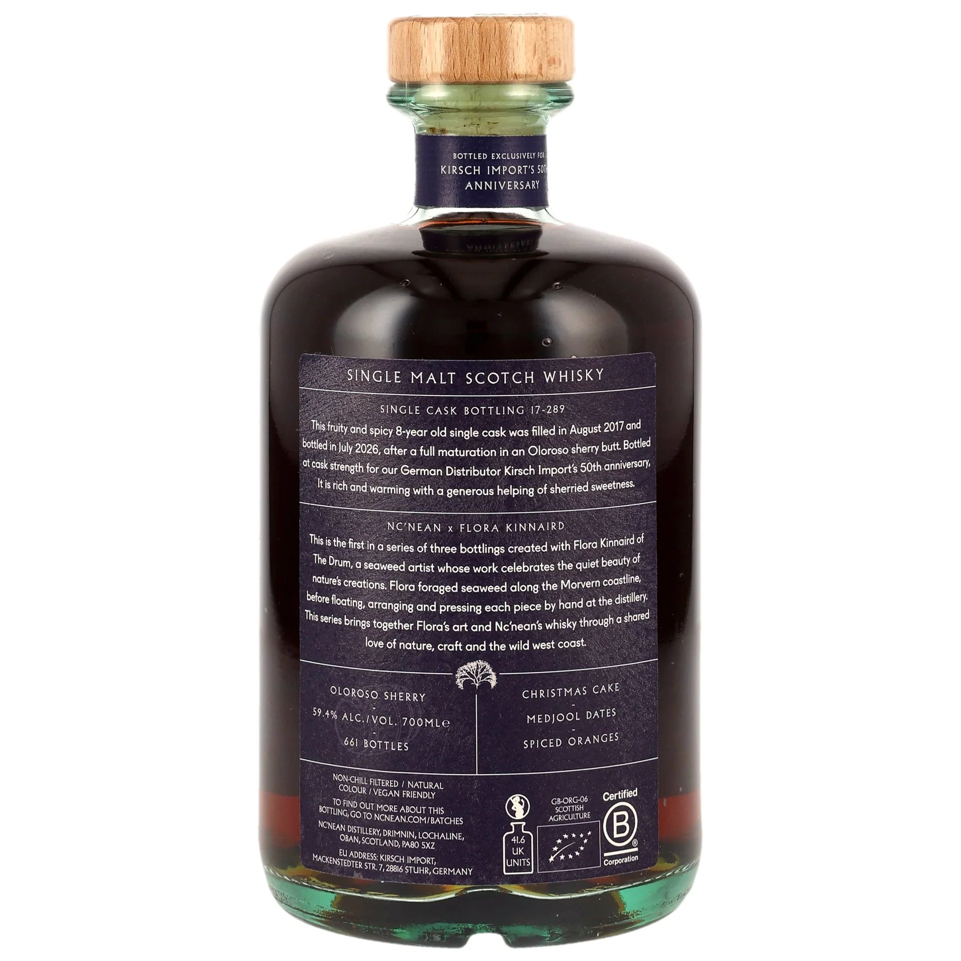 Nc'Nean 2017 Oloroso #17-289 - 59,4% – Bild 2