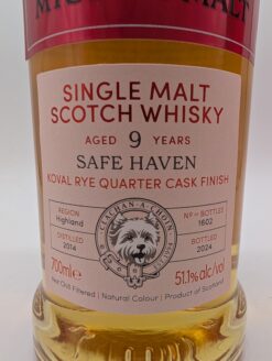 Safe Haven 2014 MMcD Koval Cask - 51,1% - Image 2