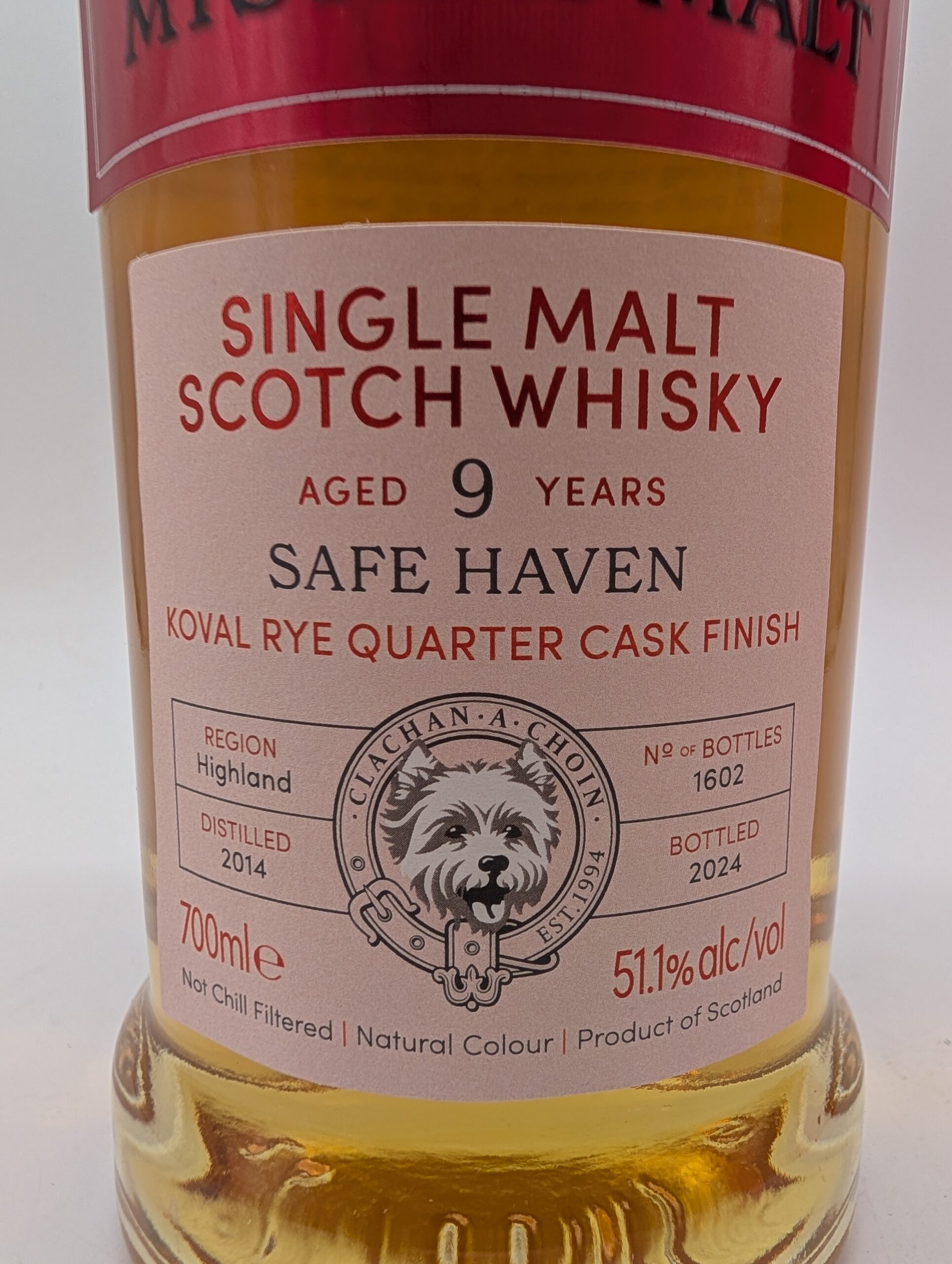 Safe Haven 2014 MMcD Koval Cask - 51,1% - Image 2