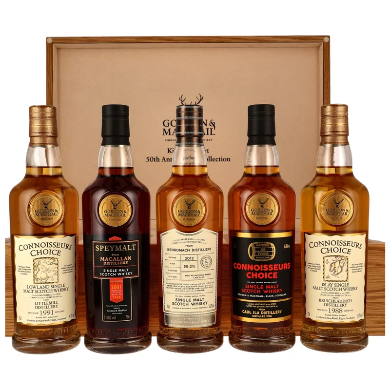 Gordon & MacPhail Collection 5x70cl - 50th Anniversary Kirsch Import